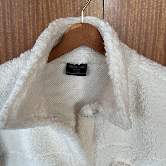 Sherpa teddy button down jacket - Picture 2 of 3